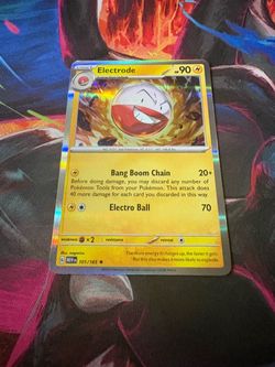 ⚡ Pokémon Electrode Holo Rare – Scarlet & Violet: 151 (101/165) – Only $0.25! ⚡