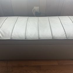 Gray Bedroom Bench 