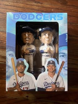 Dodgers James outman/miguel Vargas bobblehead