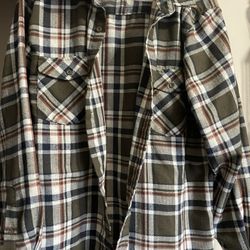 Mens Flannel Sz M