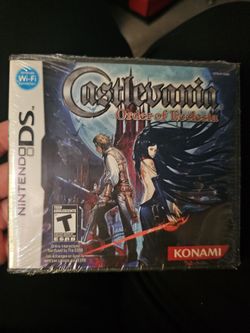 sealed Castlevania: Order of Ecclesia Nintendo ds