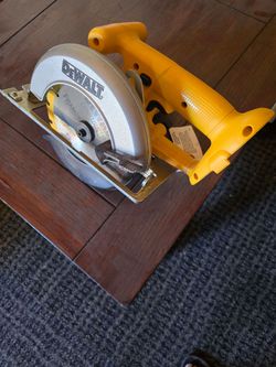 DeWalt circular saw