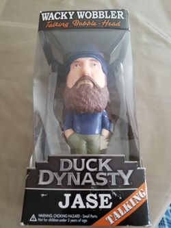 Duck Dynasty Jase Talking Bobble-Head