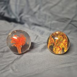 Vintage Handcrafted Art Glass Paperweights