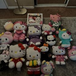 Hello Kitty Plushies