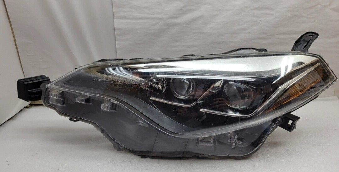 17-19 HEADLIGTH TOYOTA COROLLA DRIVER LEFT SIDE 2 DOBLE REFLECTORS OEM LH