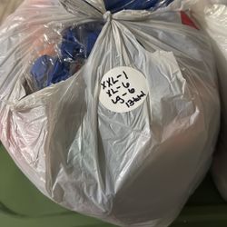 Bag Of Blank Shirts 13 Total 