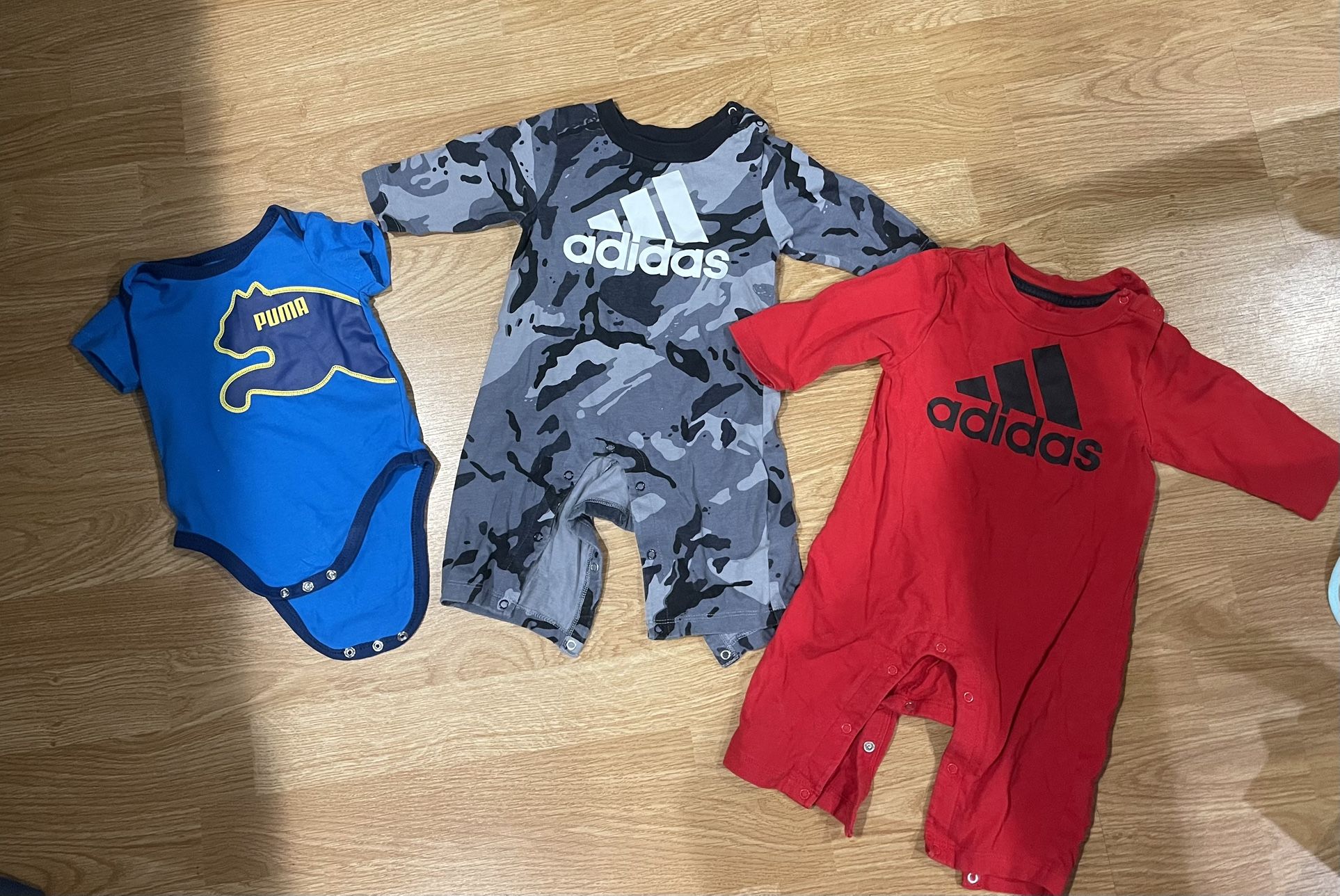 6 Month Onesies 2 Adidas One Puma Price For All