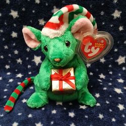 (Rare) Beanie Baby Christmas Collection "Tidings" The Mouse