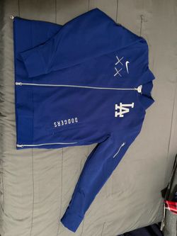 Men's Large Los Angeles Dodgers Nike x KAWS Royal Dugout Bomber Full-Zip Jacket 2026