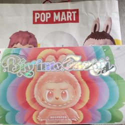 New Authentic The Monsters LABUBU Big Into Energy Vinyl Plush Sealed Set Box