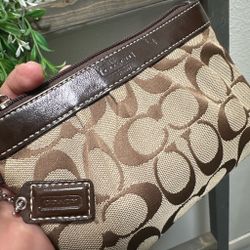 Coach wristlet
