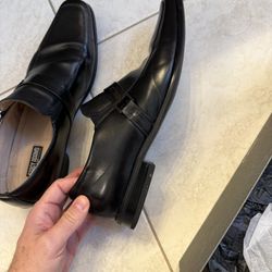 Near NEW Stacy Adams Black Dress Shoes 10.5