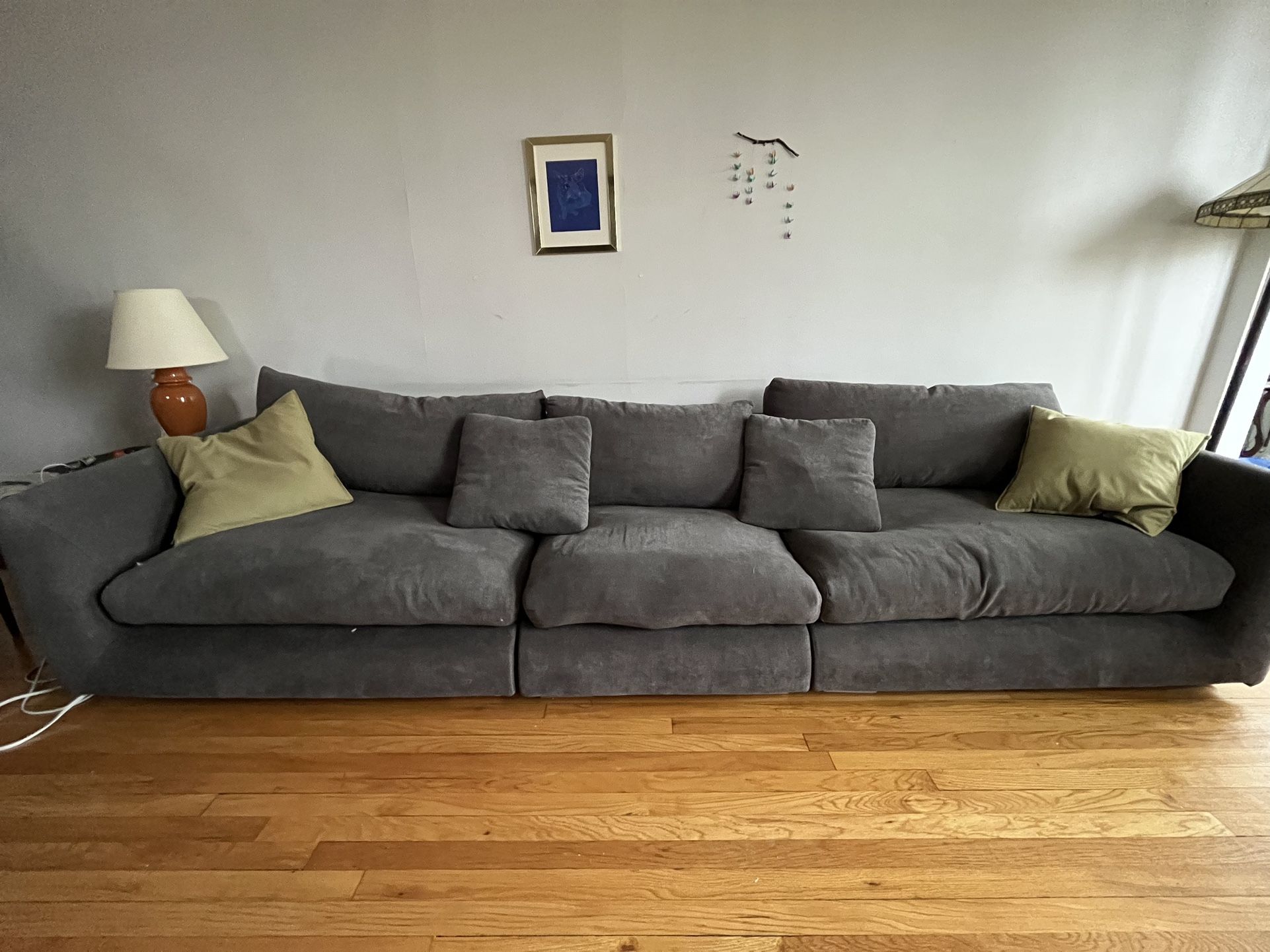 Large Cloud Couch With Feather Filled Cushions