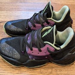 NWB ADIDAS JAMES HARDEN VOL. 4 J SIZE 6 PURPLE STAR WARS GALAXY SHOES SNEAKERS