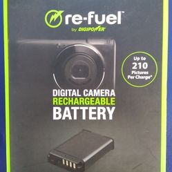 DIGIPOWER Re-Fuel Digital Camera Replacement Battery Brand New