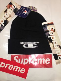 Supreme X Champion beanie