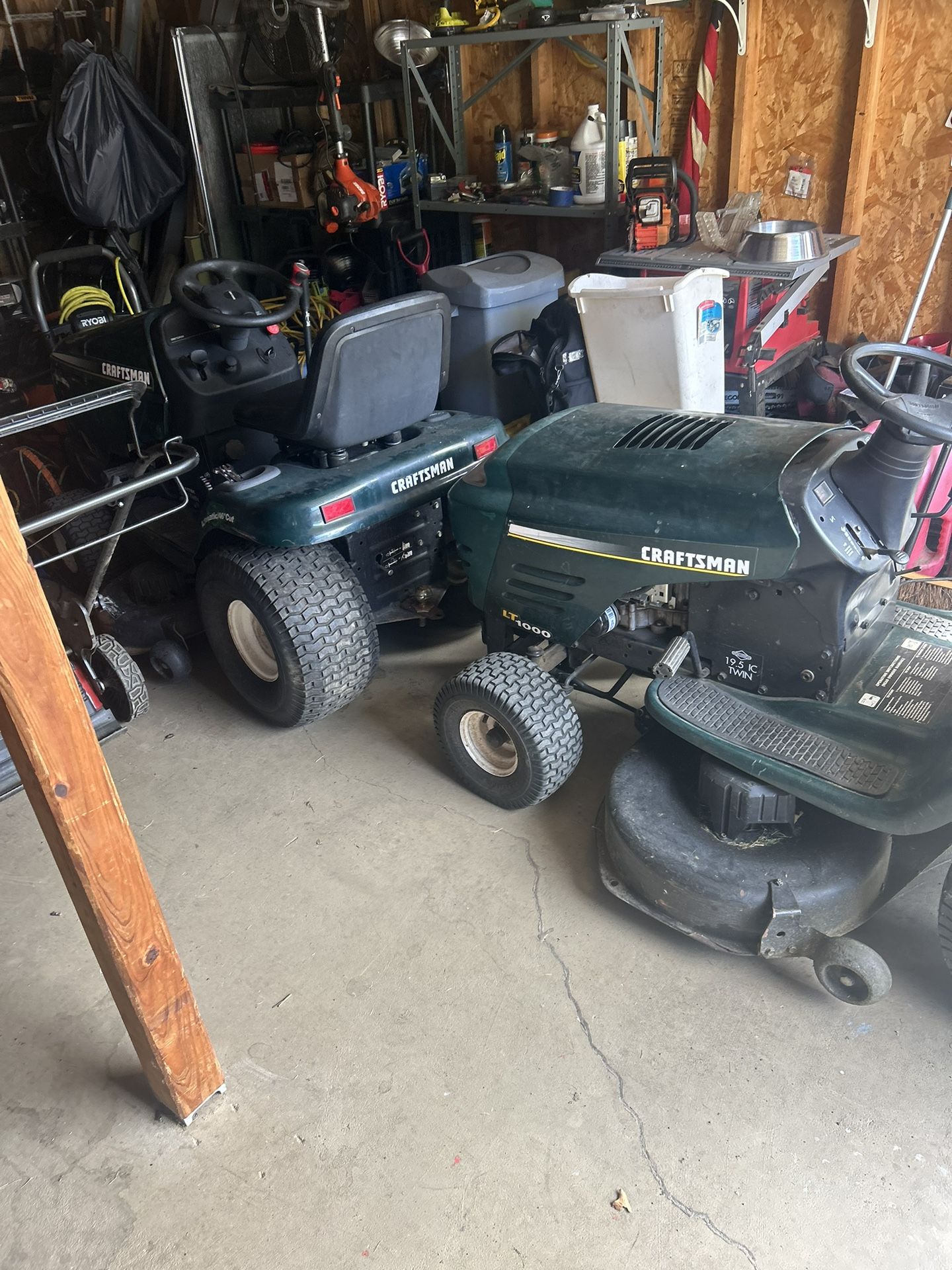 2 Mowers Only One Cuts But Both Run