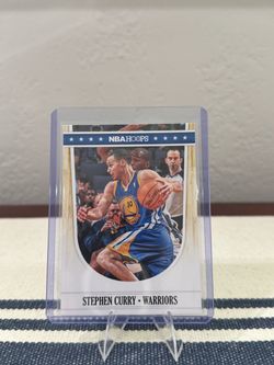 2011-2012 Stephen Curry NBA Hoops Warriors Basketball Card