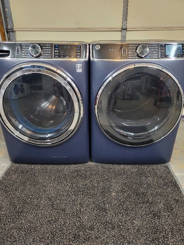2021 Ge Smart Washer And Dryer Set(Stackable)