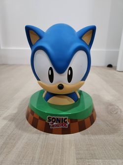 Sonic The Hedgehog Gaming Hed'z 3D Head Headphone Stand