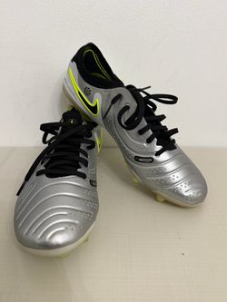 Nike tiempo legend 10 elite Soccer Cleats Silver