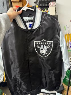 Starter Raiders Satin Bomber Jacket