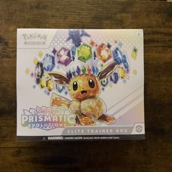 Pokemon Prismatic ETB + 2 Bundles (Read Description)