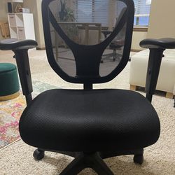 Ergonomic Office Chair Black Thumbnail