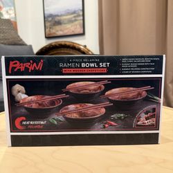 Parini Ramen Bowl With Wooden Chopsticks