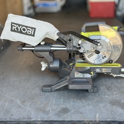 RYOBI 10 Amp Corded 7-1/4 in. Compound Sliding Miter Saw