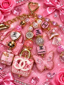 Designer Inspired CC Bag Charms/Keychains