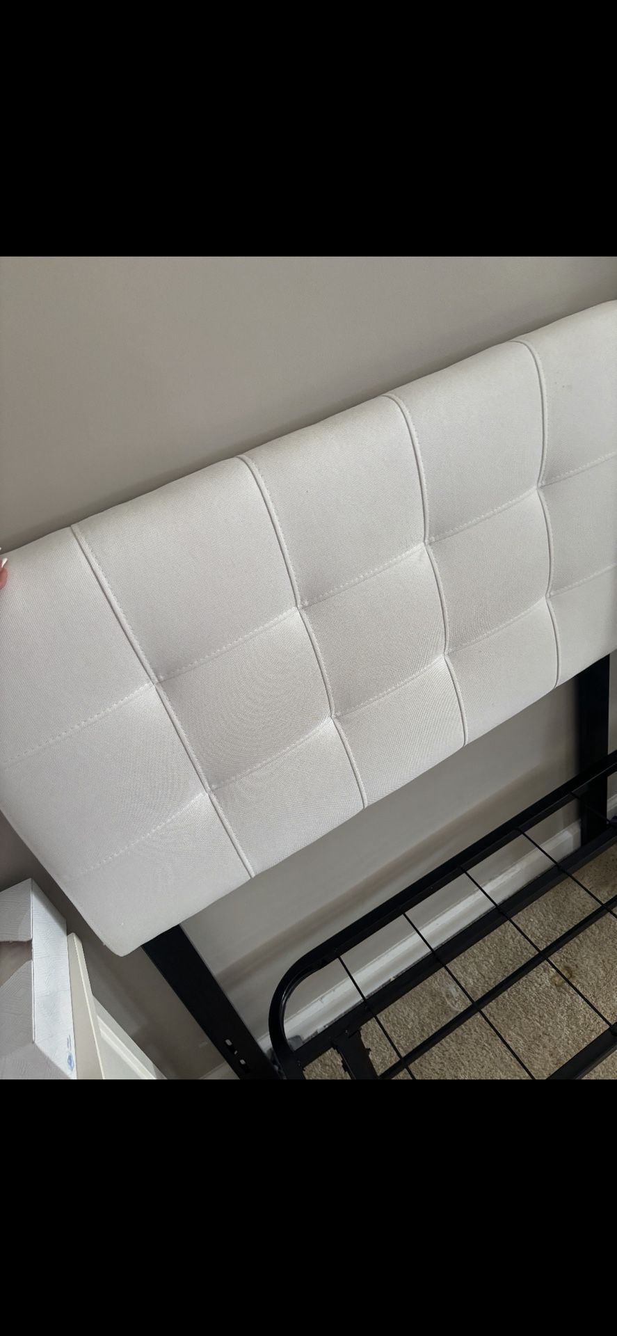 White Twin Head Boards