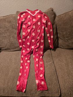Girl's Miraculous Ladybug Jumpsuit Costume Cosplay Size Medium