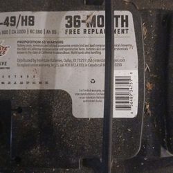 BMW x5 battery interstate 