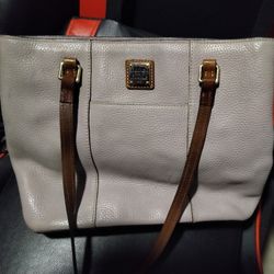 Dooney And Bourke Purple Leather Purse