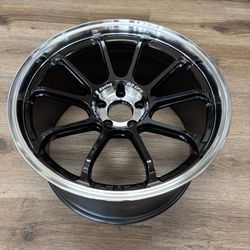 Advan RZDF2 19x9.5 +22/19x10.5 +32 5x120 Titanium Black (Brand New Set Of 4)