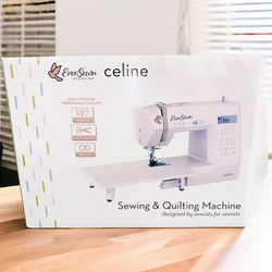 EverSewn WALH73A Celine 197 Stitch Computerized Sewing and Quilting Machine