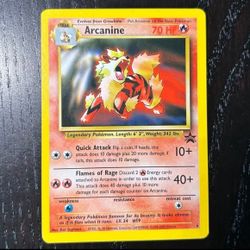Arcanine | 6 | Pokémon League 2000 WOTC Black Star Promo | NM/M