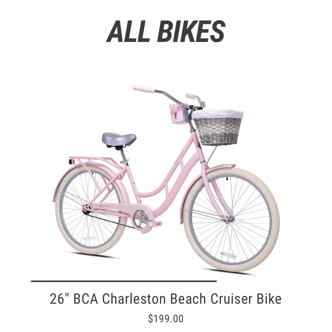 Charleston pink bike hotsell