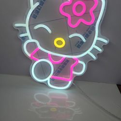 Hello Kitty Led Sign