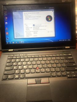 Lenovo ThinkPad Biz Laptop Windows 7 Pro