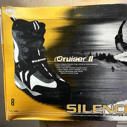 Silencer Cruiser II Snowboarding  Boots SIZE 8