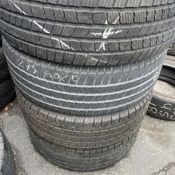 275-60-20 Used Tires 275/60/20 Llantas Usadas