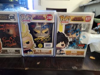 Signed Funko Pops 