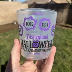 Disneyland 2025 Halloween Half Marathon Run Disney Dole Whip Cup