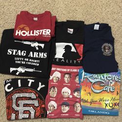 10 piece vintage shirt lot 90’s-00’s