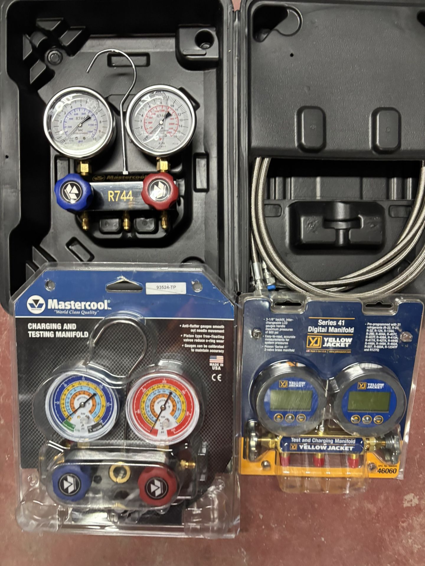 HVAC Manifold Gauges