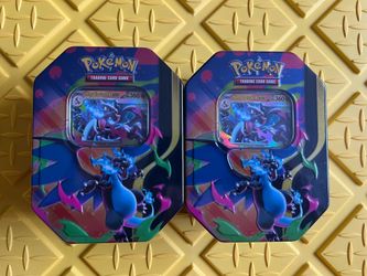 Pokemon mega charizard x tin
