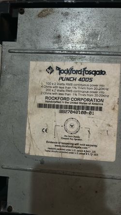 Rockford Fosqate